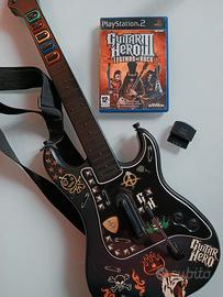 Guitar Hero Bundle per PS2 - Chitarra + Gioco