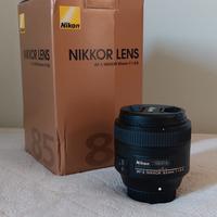 Nikon AF-S NIKKOR 85mm f/ 1.8 G Obiettivo
