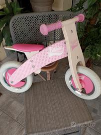  bicicletta da bambina  senza pedali