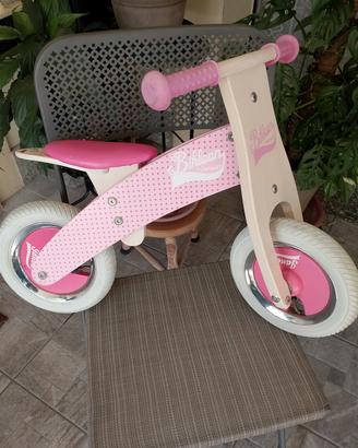  bicicletta da bambina  senza pedali