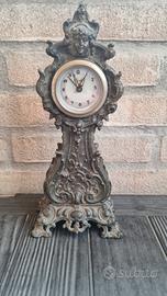 Kienzle orologio da tavolo barocco in metallo 