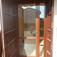 portà in legno doppio vetro
