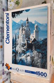 Puzzle Clementoni 1500 pezzi  Castello di Neuschwa