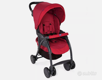 Passeggino Chicco Simplicity Top Red