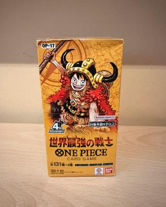One piece Booster Box OP-17 (Jap)Nuova Sigillata