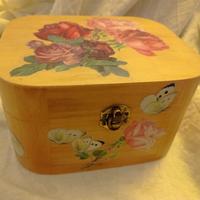 scatola decoupage 