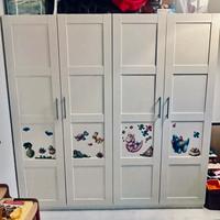 Guardaroba pax Ikea 200x60xaltezza 201 cm