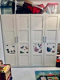 Guardaroba pax Ikea 200x60xaltezza 201 cm