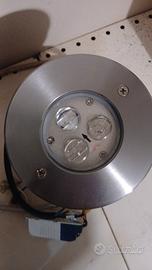 Faretti a led da incasso calpestabili/subacqueo