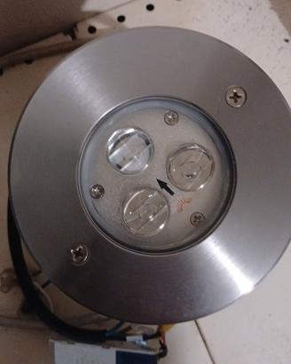 Faretti a led da incasso calpestabili/subacqueo
