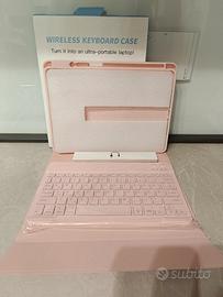Custodia con tastiera compat. con iPad da 10.2 pol