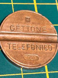gettone telefonico raro 