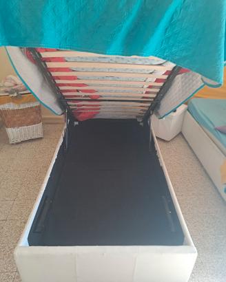 lettini singoli con materasso 2mt × 0.80cm