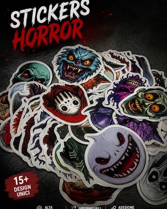 Set Sticker Horror Waterproof