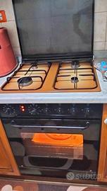 PIANO COTTURA 4 FUOCHI + COPERCHIO + FORNO NARDI