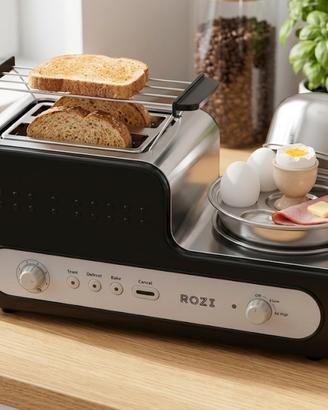 🍳 Tostapane Multifunzione 2 in 1 ROZI