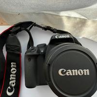 Canon 550d e obiettivo 18-55