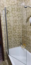 cristallo doccia per vasca da bagno