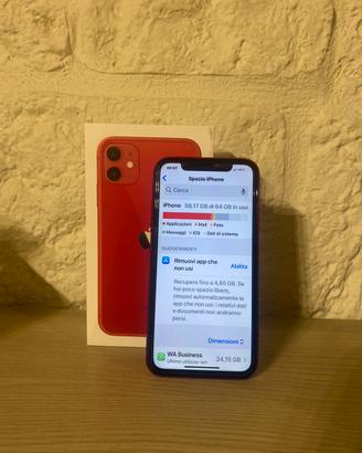 IPhone 11 Red Production 64gb