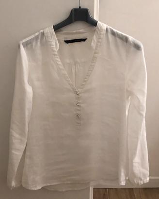 Camicetta bianca di ZARA    -    COME NUOVA