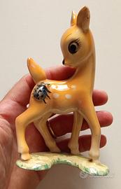 Cerbiatto in ceramica