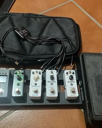 Pedaliera con borsa, alimentatore Cry Baby