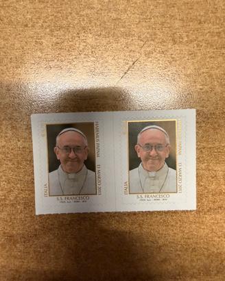 Francobolli Papa francese