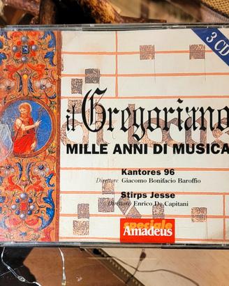Medieval Kantores 3 CD "Il Gregoriano - Mille Anni
