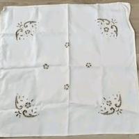 Tovaglia thè Lino Corredo Antico da coll