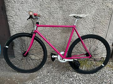 Bici scatto fisso o ruota libera donna
