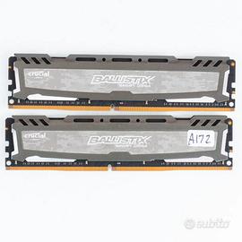 Ballistix Sport LT 16 GB 2x8 GB DDR4 2400 PC4-1920