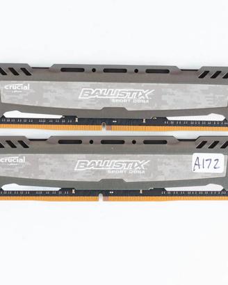 Ballistix Sport LT 16 GB 2x8 GB DDR4 2400 PC4-1920