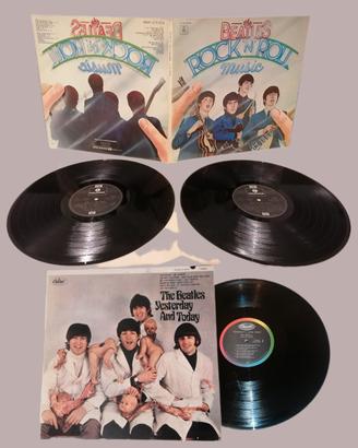 The Beatles - Lotto 3 Vinili (Rock 'n' Roll Music 