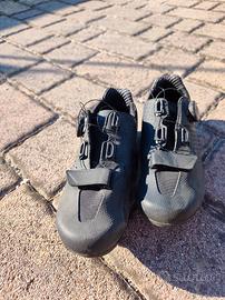 Scarpe per bici da corsa con attacchi n.37