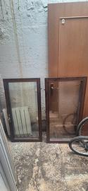 finestra in legno