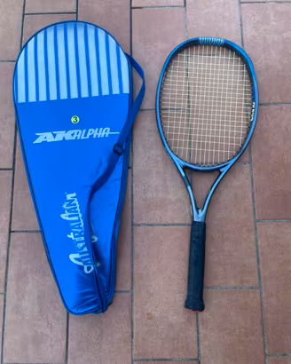 Racchetta tennis Australian AK Alpha3 con custodia
