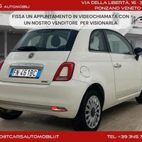 FIAT 500 1.2 BENZINA - TETTO PANORAMICO - NEOPAT.