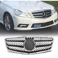 GRIGLIA MERCEDES CLASSE E W212 CROMO NERO 09- LOOK