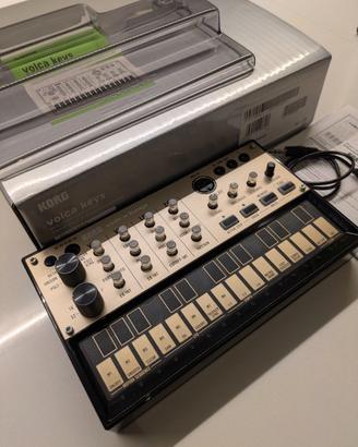 Korg Volca Keys Analog Synth + Decksaver originale