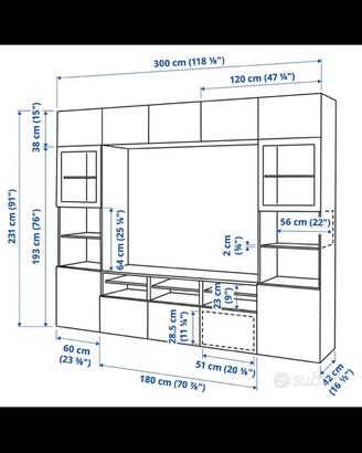 Parete attrezzata ikea
