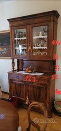  credenza antica fine  '800