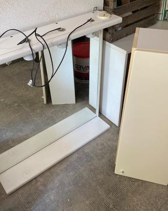 Specchiera con mobiletto pensile