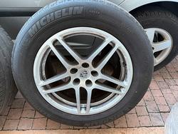 4 CERCHI E GOMME 255/55/18 PORSCHE MACAN