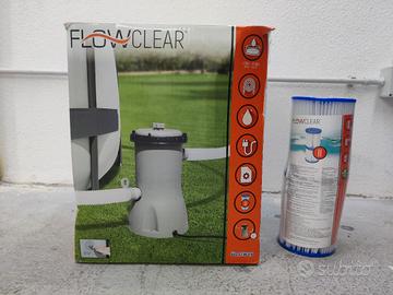 Pompa filtro Bestway FlowClear NUOVA con filtri ex