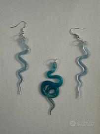 Parure artigianale serpenti