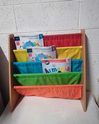 porta libri bambini 