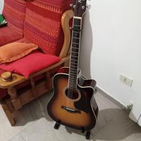 Chitarra acustica elettrificata