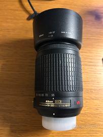 Obiettivo Nikon 55 200