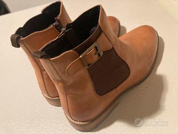 Stivaletto beige pelle 43 (Marca: TOP SECRET)