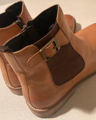 Stivaletto beige pelle 43 (Marca: TOP SECRET)